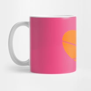 Basketball Heart Mug